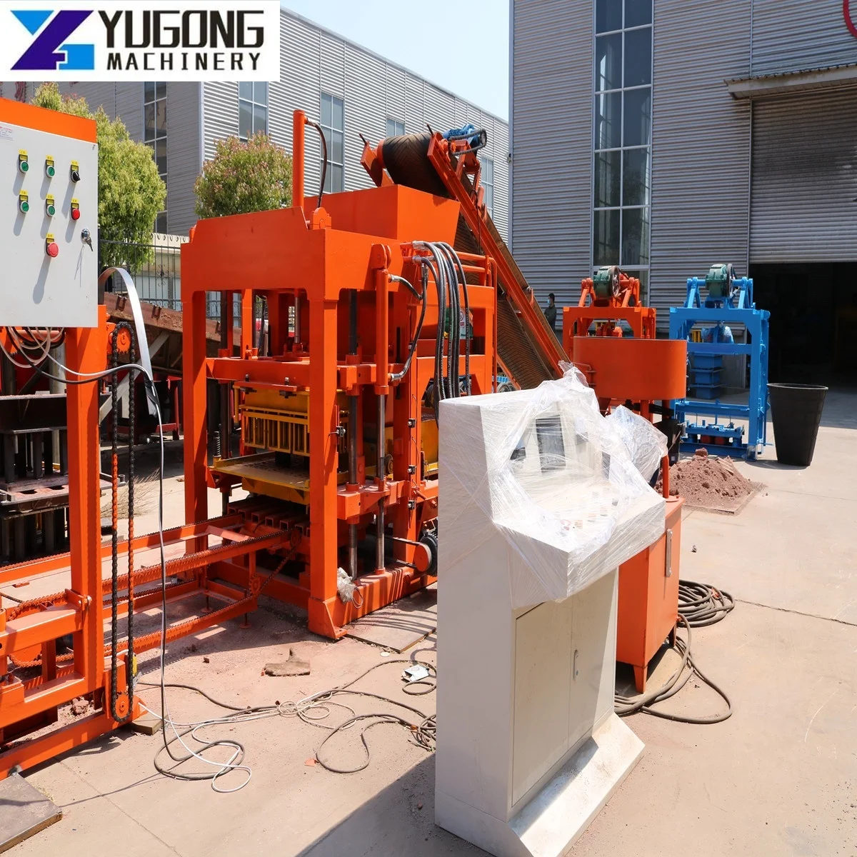 YG QT4-15S Brick Paver Machine,other Construction Material Making Machinery