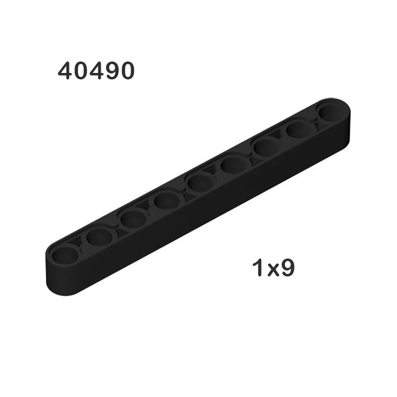 50 قطعة MOC بنة الأجزاء الفنية شعاع ذراع الرفع مع ملحقات ثقب استبدال جزء متوافق 32525 2477 60484 41239 43857