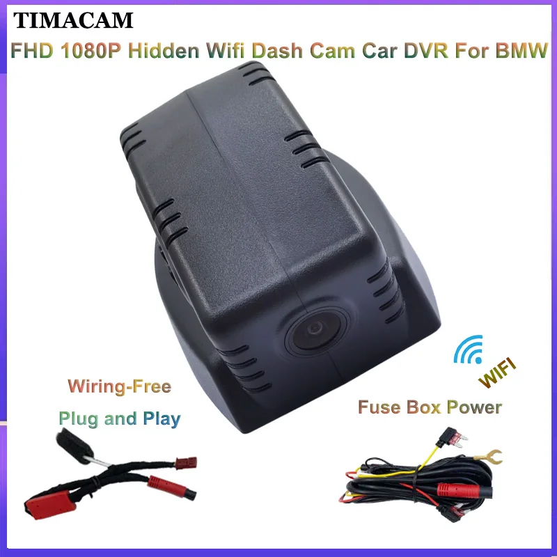 

TIMACAM Plug and Play Dash Cam Car DVR For BMW E81 E82 E87 E88 E90 E91 E92 E93 E60 E61 F07 F06 F01 F02 F03 F04 F10 F11 F02 F25