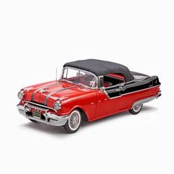 Diecast Original 1/18 Scale 1959 Pontiac Convertible Coupe Simulation Alloy Car Model Static Display Collectible Gift Souvenir