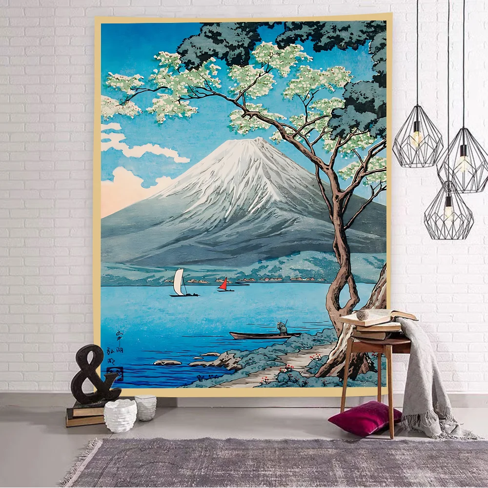 

Return To The Ancients Art Scenery Ukiyo-e Decoration Backdrops Kids Happy Birthday Photography Background Baby Shower Supplies