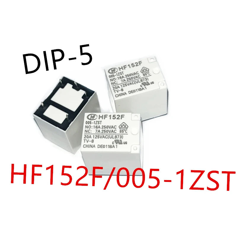 10piece  HF152F/005-1ZST 、HF152F/012-1ZST 、HF152F/024-1ZST  New power relay   HF152F-005-1ZST 、HF152F-012-1ZST 、HF152F-024