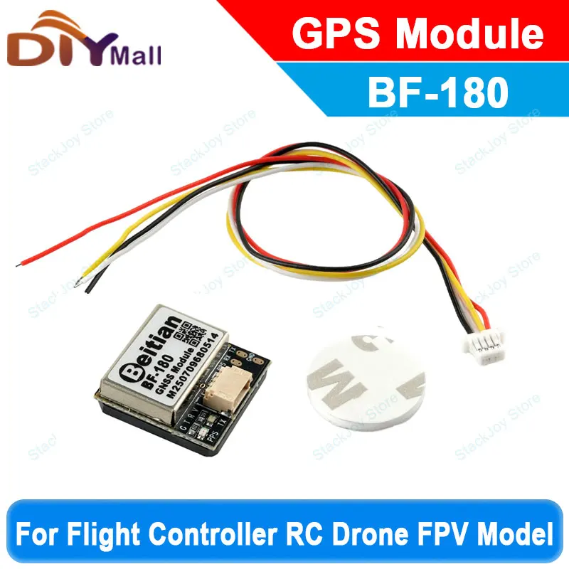 

Beitian BF-180 GPS модуль антенны модуль GNSS для радиоуправляемого дрона FPV модель контроллер полета самолет фиксированное отслеживание крыла