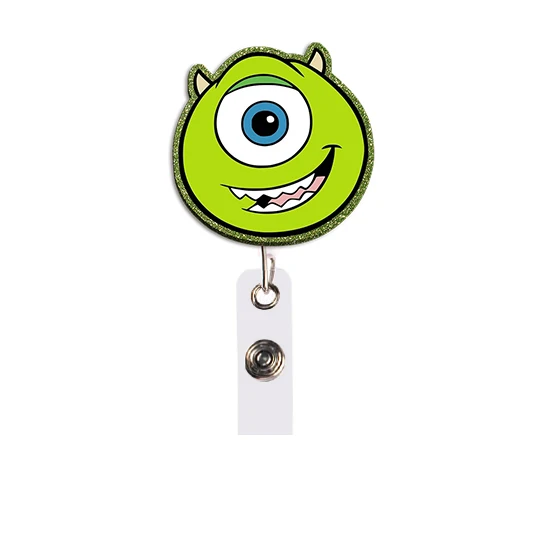 Disney Monster University Horizontal Lanyards Id Badge Holder Strap Work Card Bus Access Card Holder Keychains Accessories