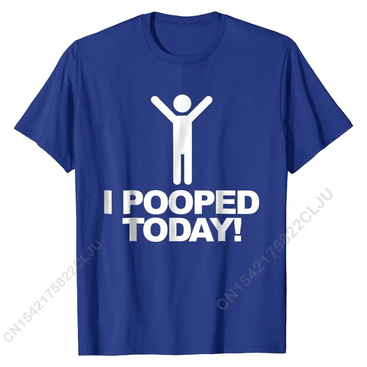 I Pooped Today T-shirt Funny I Pooped Today Shirt Printed Tops & Tees Cotton Men T Shirt Printed Discount