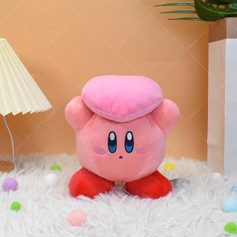 Star Kirby Plush Toys Anime Kirby Classic Sword Shadow Ghost 30th Star Kirby Red Orange Stuffed Peluche Dolls Kids Xmas Gifts