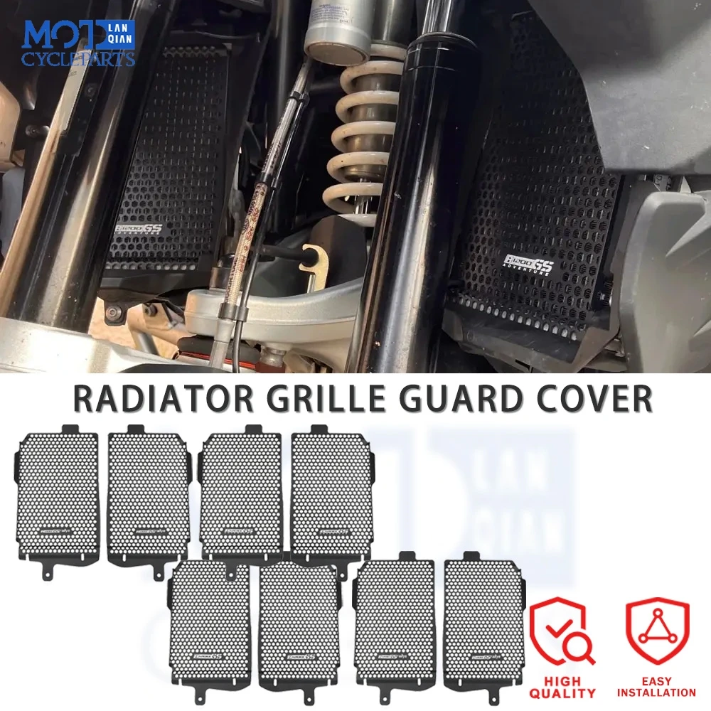 

FOR BMW R 1200 GS R1200GS ADVENTURE R1200 GS ADV 2013-2018 2017 2016 Motorcycle Aluminum Radiator Grille Guard Cover Protection