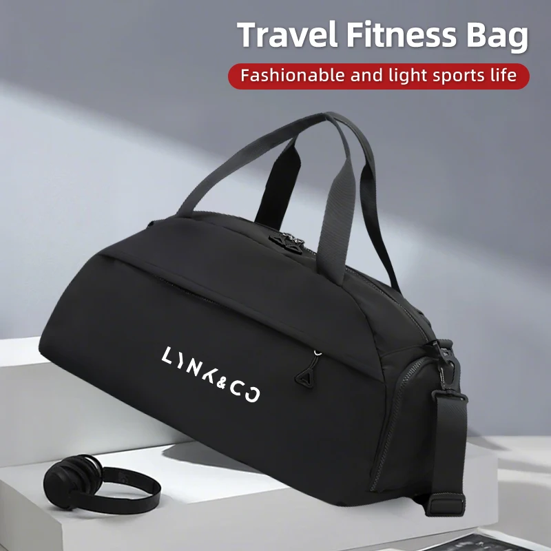حقيبة الصالة الرياضية حقائب الكتف حقيبة يد للسباحة حقيبة اللياقة البدنية لـ LYNK&CO Co 01 02 + Hatchback 03+ Phev 05+ Phev 06 09 #4