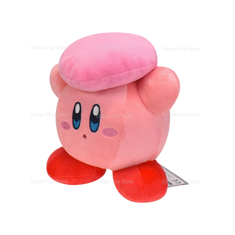 8 Styles Anime Star Kirby Swimming Sword Chef Bread Kirby Waddle Doo Dee Stuffed Doll Toy Cute Peluche Toy Christmas Gifts