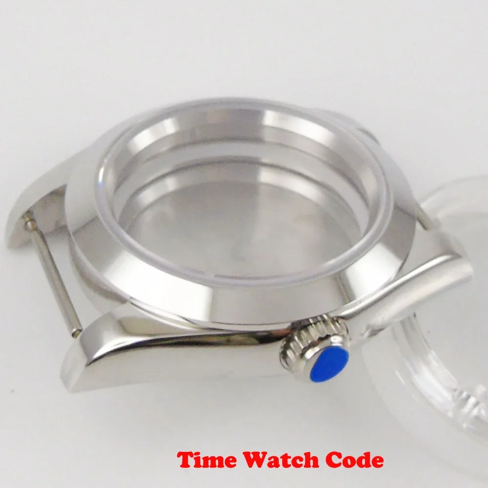 Watch Case Accessories 39mm 36mm Fit for ETA2824 PT5000 ST2130 SW200 NH34 NH35 NH36 NH38 Sapphire Crystal Screw-in Crown