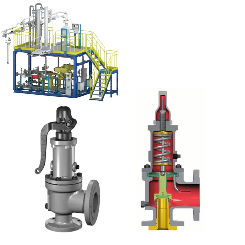 Pilot-operated Safety Relief Valve 1900 Series High-performance Carbon Steel Pressure Relief Valve Safety Valve