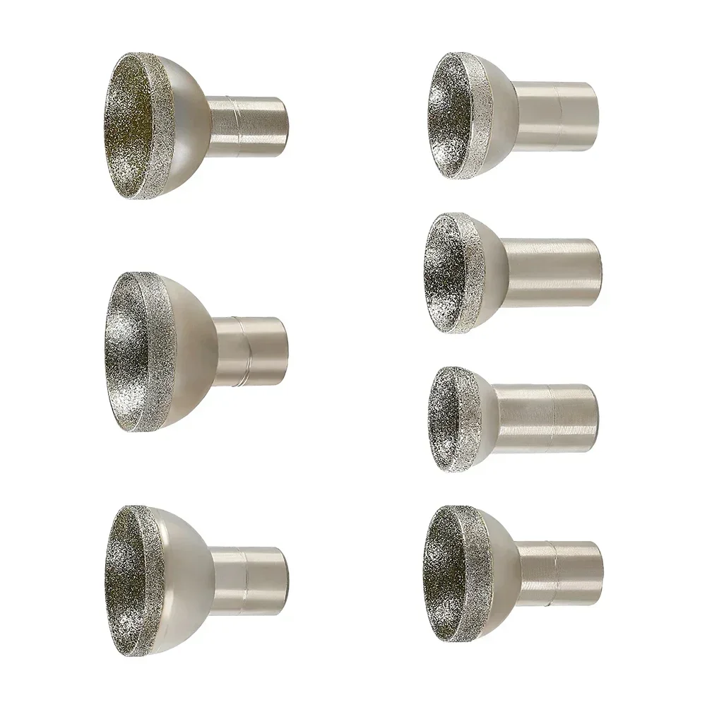 Diamond Ball Burr 20-50mm Spherical Tip for Rough Grinding Jade Amber Wax Jewelry Making Rotary Tool  Bit DIY Craft