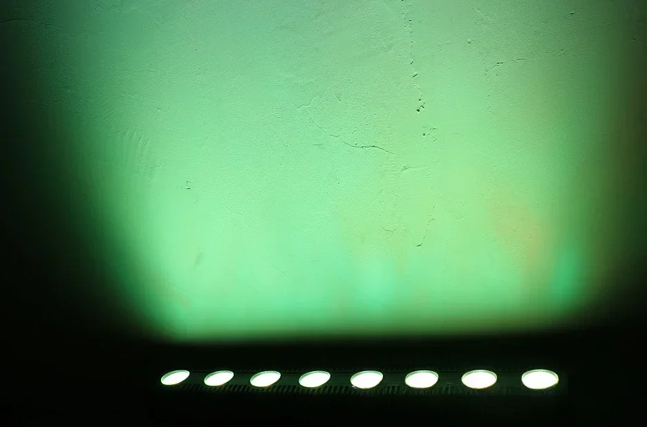 Luz Par de teñido DMX512 8x3W 4 en 1, iluminación de escenario profesional, haz de luz láser activado por sonido para DJ, para espectáculo de música, fiesta de baile