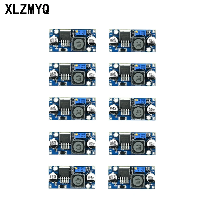 10 sztuk LM2596HVS napięcie Regulator przełączający LM2596HV 4.5-60V DC konwerter zasilania ładowarka samochodowa pojazd DIY Step-down moduł zasilania — zdjęcie produktu 5
