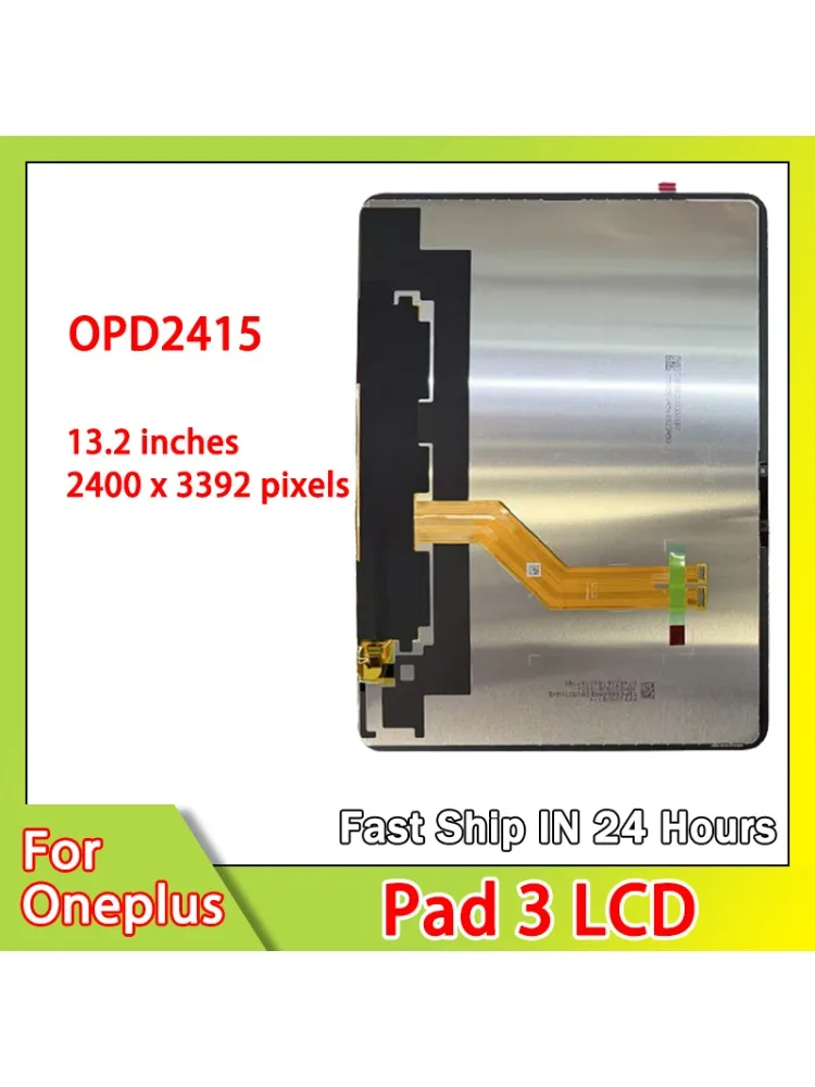 Wyświetlacz 13,2 cala do 1+ Pad 3, ekran LCD do Oneplus Pad 3 OPD2415, digitizer z ekranem dotykowym, szklany moduł, części zamienne do naprawy — zdjęcie produktu 6
