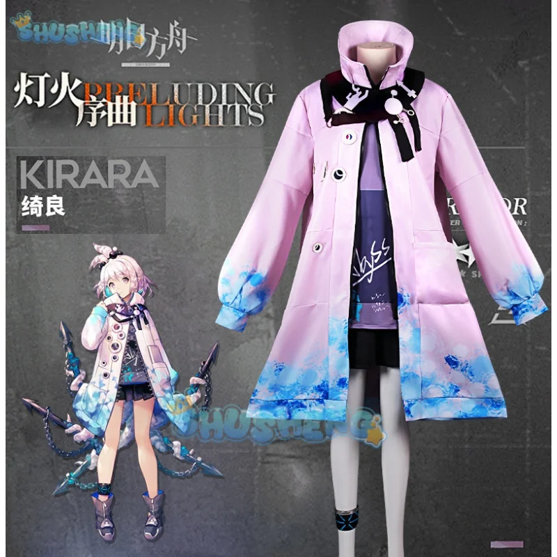 

Game Arknights Kirara Casual Clothes Halloween Carnival Role CosPlay Costume Complete Set