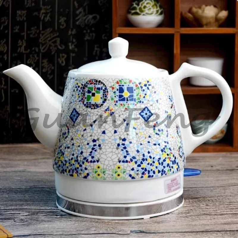 

1.2L 1.5L Ceramic Electric Kettle Teapot 220V Anti-dry Burning Auto Power Off