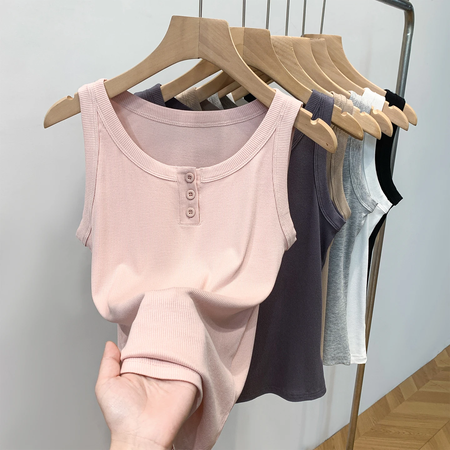 เสื้อกั๊กถักไหมพรมสำหรับผู้หญิ - Base Layer Top บทวิจารณ์และราคา