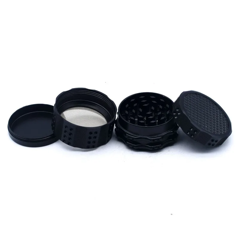 New 52mm diameter cigarette grinder with four layers of metal spice grinder