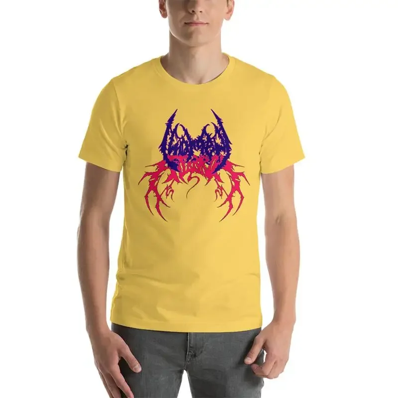 GORGED AFTERBIRTH Logo Yellow T Shirt NEW Goregrind Slam Devourment Suffocation