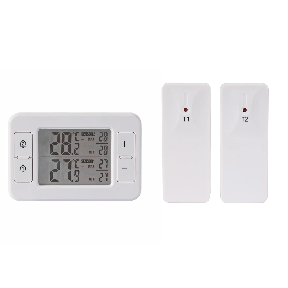Digital Temperature Monitor Indoor Outdoor Thermometer RV Wireless Temperature Monitor As Shown In The Picture