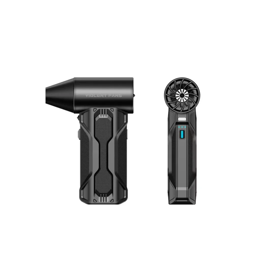 

Portable Air Blower Electric Turbo Jet Fan Electric Dust Blower Air Pressure Spray 3 Speed 160000RPM Air Duster 5000 mAh Battery