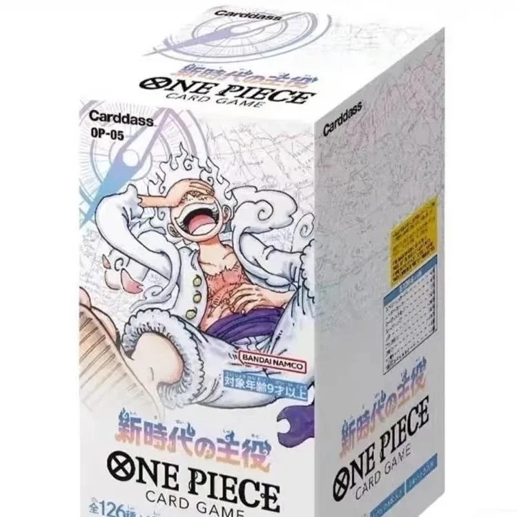 Nieuw in voorraad 2025 Bandai Originele One Piece OPCG TCG Game Card Japanse versie OP-05 Carrying On His Will Collectiekaart Speelgoed
