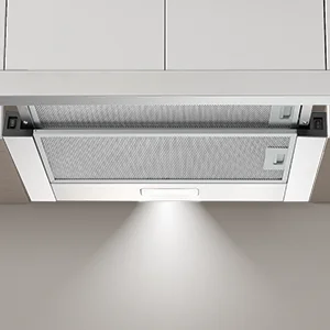 KICHPOWER 60 cm 400 m3/h A+++ LED-Licht, 2 Filter, geräuscharm, Speicherfunktion, spülmaschinenfester Dunstabzugshaube, Teleskop-Dunstabzugshaube – Detail 8