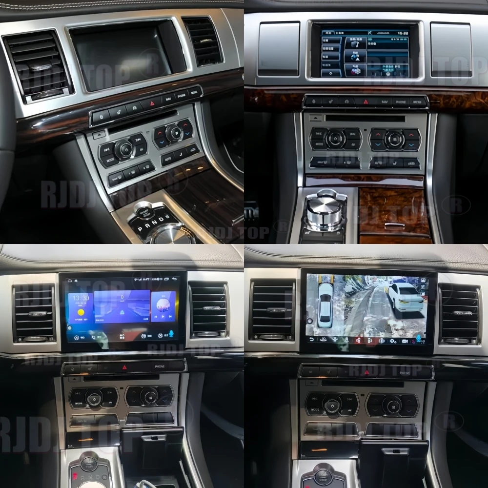 For Jaguar XF 2008-2015 Android Multimedia GPS Navigation Car Radio With BT WiFi Carplay Mirror Link Smart HD Screen Head Unit