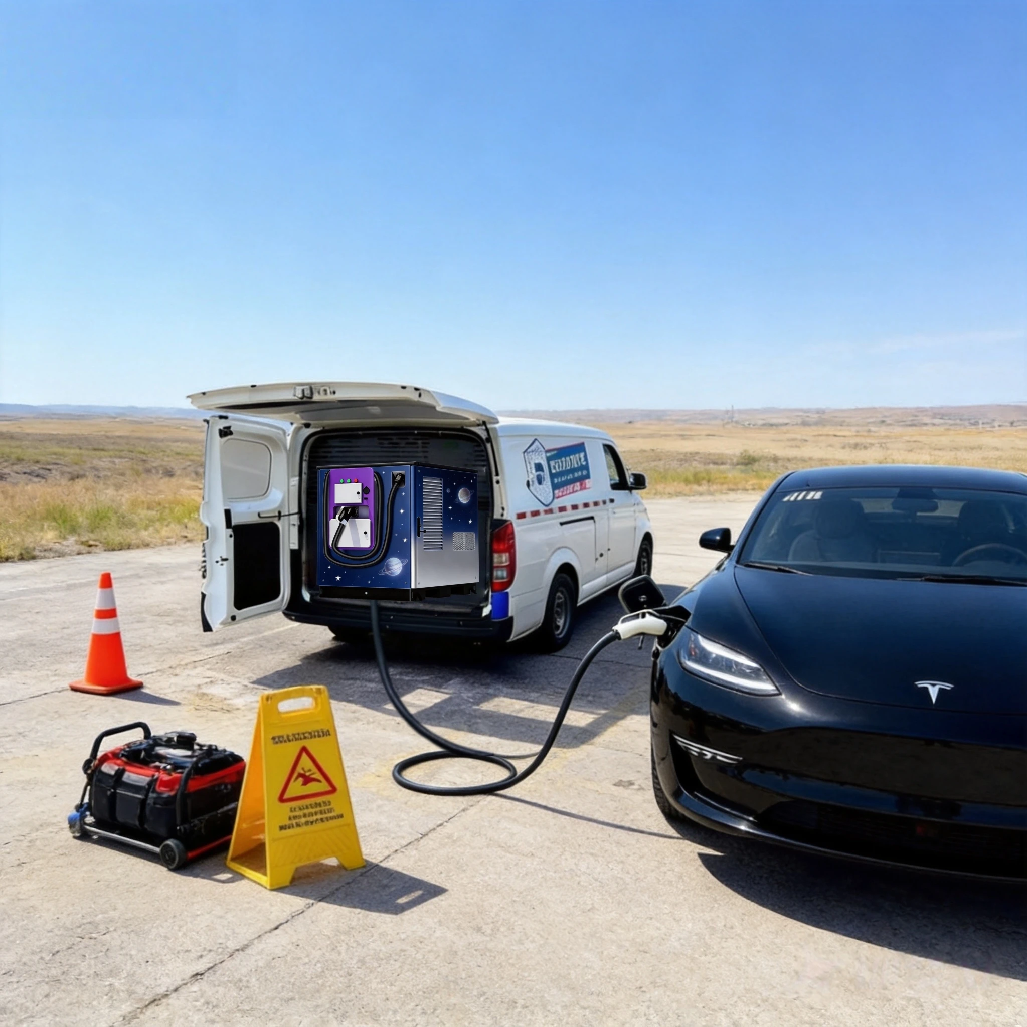 YG Solar-powered Mobile Rescue Energy Storage Charging Station 140kWh 200kWh 416kWh 1000kW Road Rescue Quick Deployment