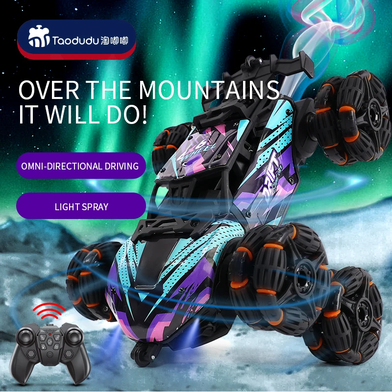 

Children's toys Remote control car Spray 8/6 tires car Racing car Stunt car Tide play Birthday gift