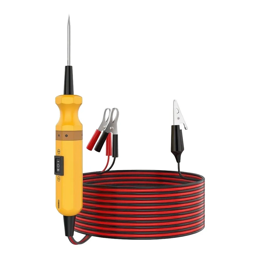 BT160 Vehicle Diagnostic Tester Polarity Indicator Open Circuit Detector Diode Tester Ground Assessment Tool Yellow ABS