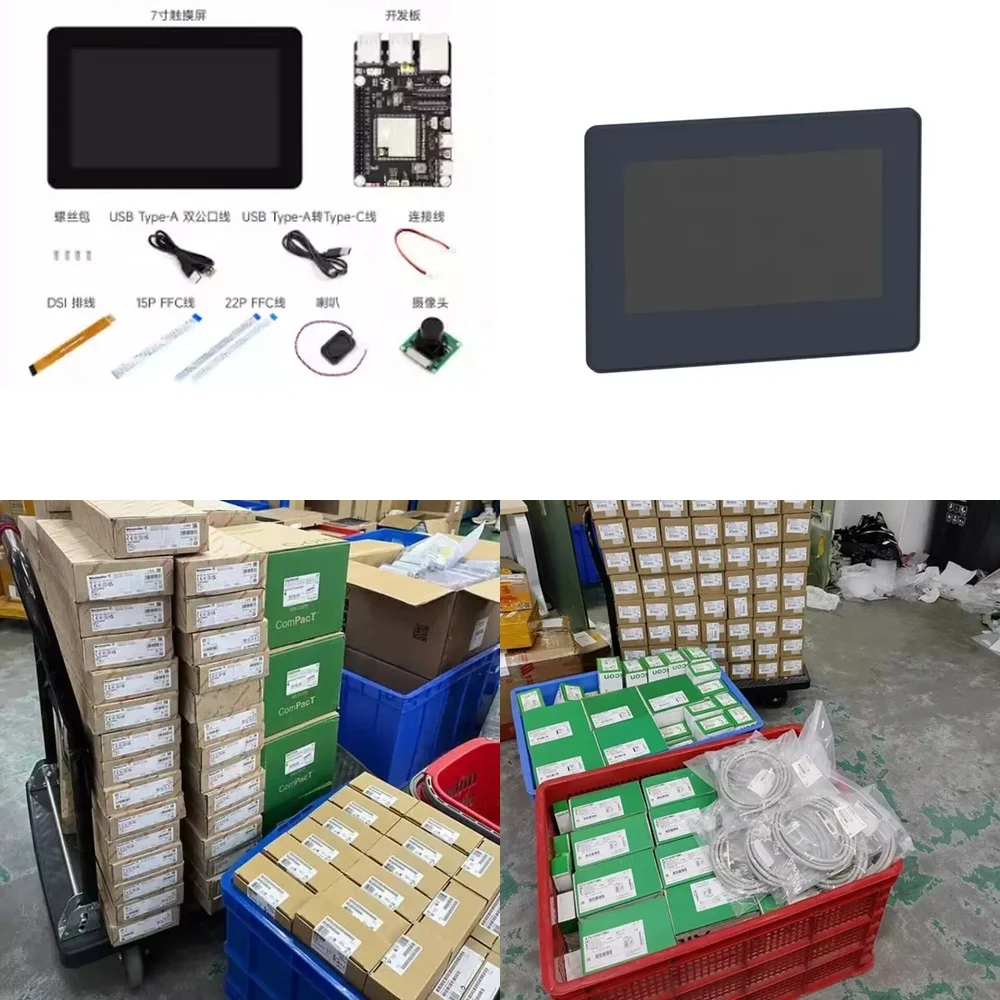 STU 4.3inch Wide Ethernet HMISTO735 Touch Panel Screen for HMI Industrial Automation PLC Control System Replacement Display