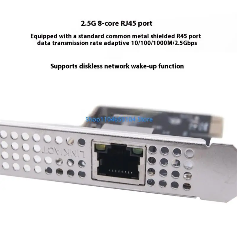 highly speed PCIExpress Networking Adapters RJ45 Metal Housing 10/100/1000Mbps