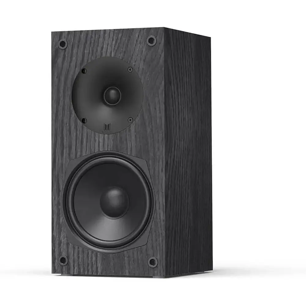 

Monolith B5 Bookshel Speaker - Black (Each) Powerul Wooers, Punchy Bass, High Perormance Audio, or Home Theater System - Auditio