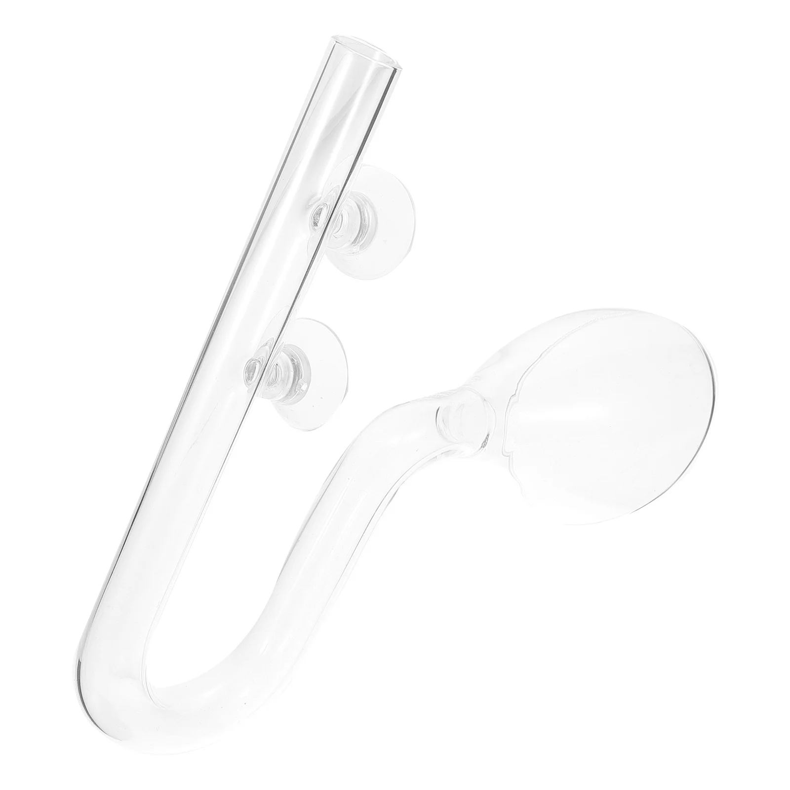 

Aquarium Glass Outflow Pipe Replacement Sturdy Clear Design Water Tubing for Fish Tank Water Flow Control Professional Use