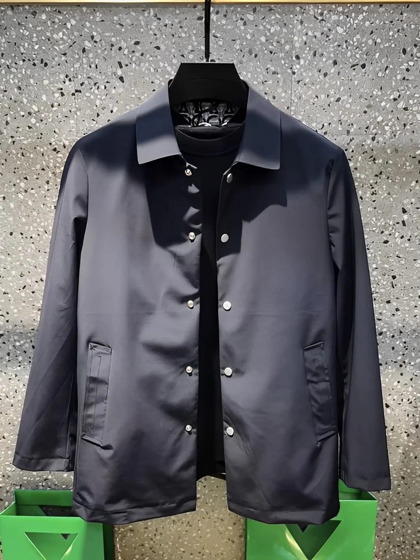 

Men's Windbreaker Jaet 2025 Autumn New Faion Trend High-End Simple Net Version Men's High-End Windbreaker Casual Sle