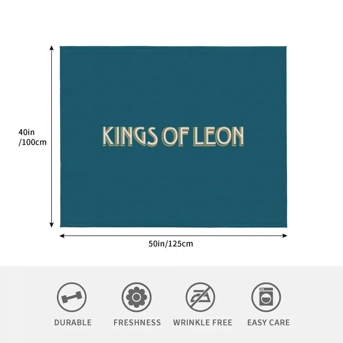 레온의 왕들(2) 담요 침낭 해변 침대 커버 캠핑 담요