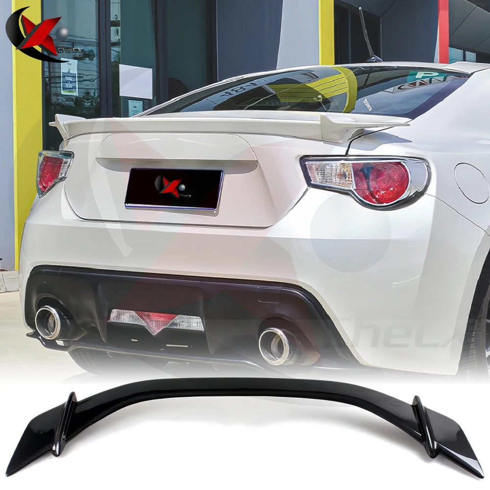 Car-Styling Carbon fiber Material Original Factory GT Style GT 86 BRZ Rear Trunk Wing Spoiler For Subaru BRZ Toyota 86 GT86