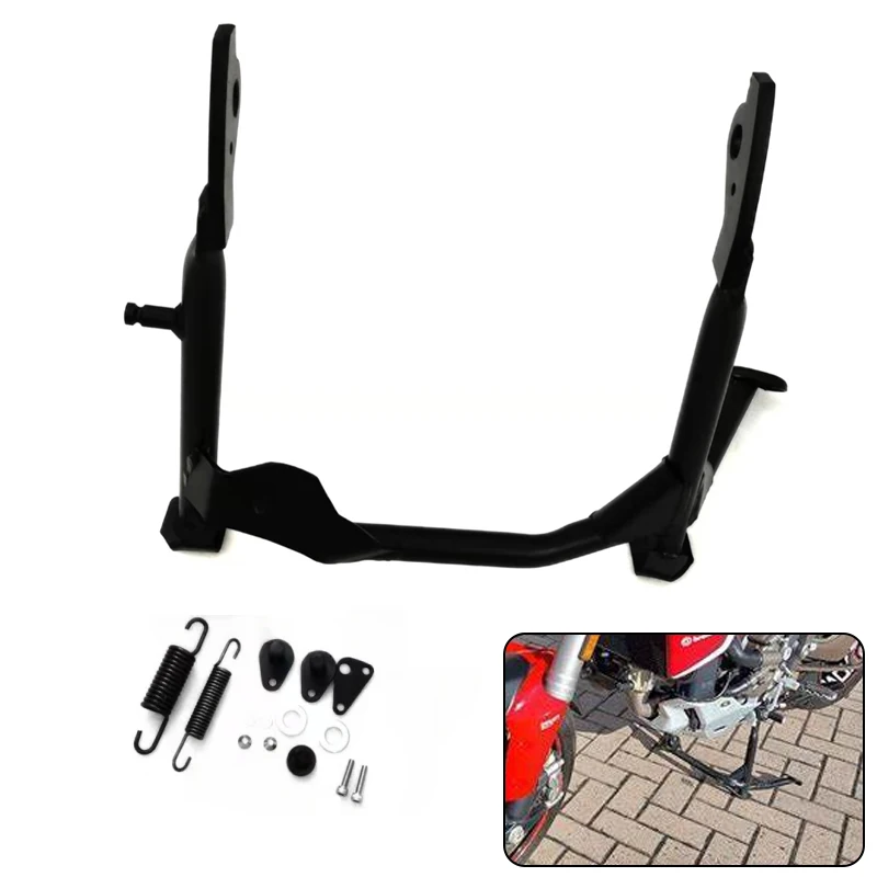 Moto Accessories Middle Kickstand Foot Center Central Parking Stand Support Bracket Fit For DUCATI Multistrada 1200 1200S MTS950