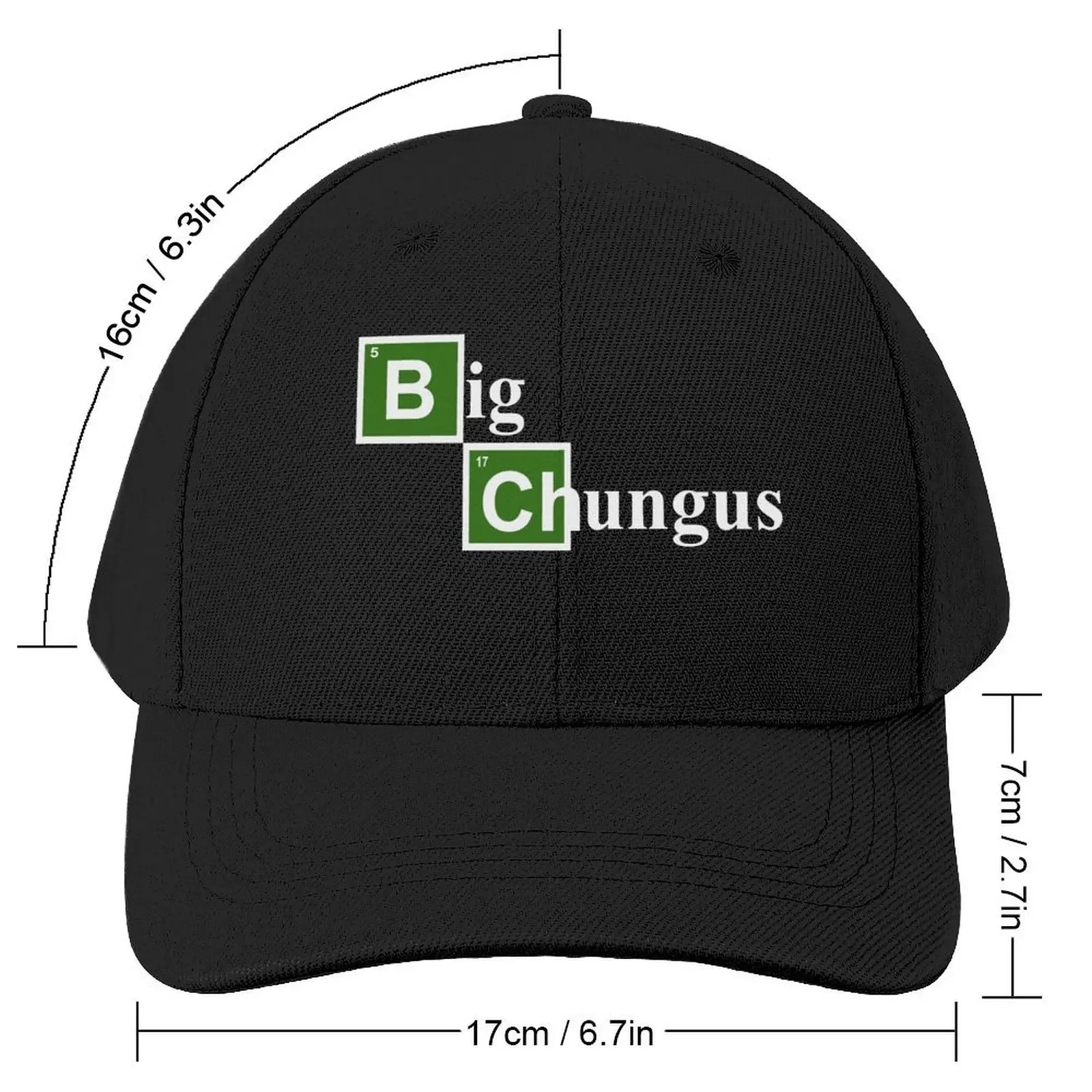 Breaking Bad Big Chungus Wordmark Baseball Cap Fashion Beach funny hat Sun Cap Golf Men Women's