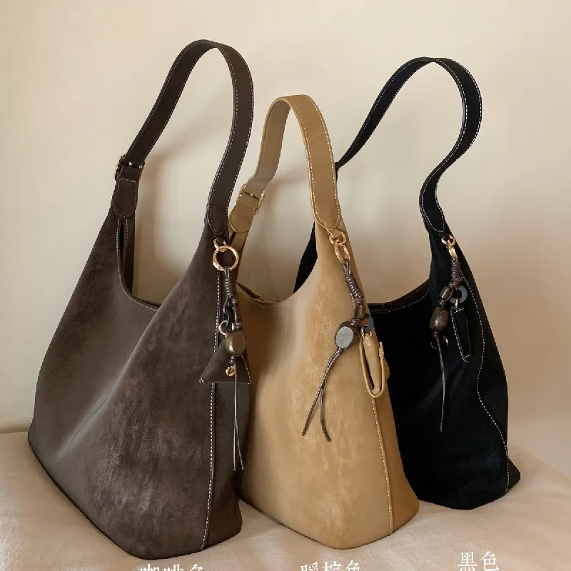 

Новая модель 2026 года: Сумка-тоут Autumn Mist Light для женщин, вместительная сумка для работы и повседневного использования, на плечо и через плечо