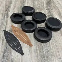 Genuine Sheepskin leather Ear Pads For Hifiman SUNDARA HE400 HE400SE 400i 400s HE560 560i HE500 300 350 HE3  headphones headband