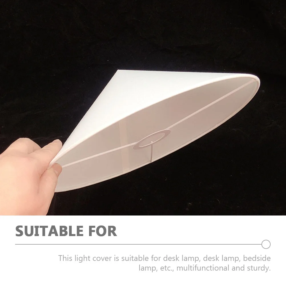 

Fabric Lampshade for Desk Table Bedside Wall Lamp Vintage Small Drum Shade Cover Accessories Protective Replacement