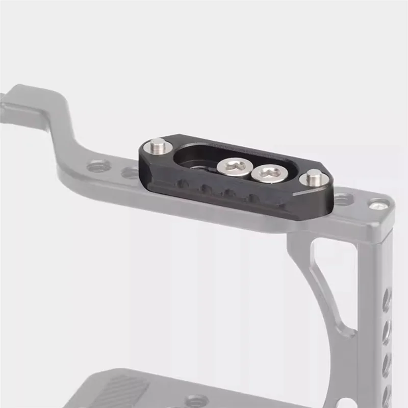 GO-For Nato Slider 4.9Cm Universele Camera Kooi Slide Slot Draaggreep Quick Release Nato Camera Rail Slider Gemakkelijk Inst