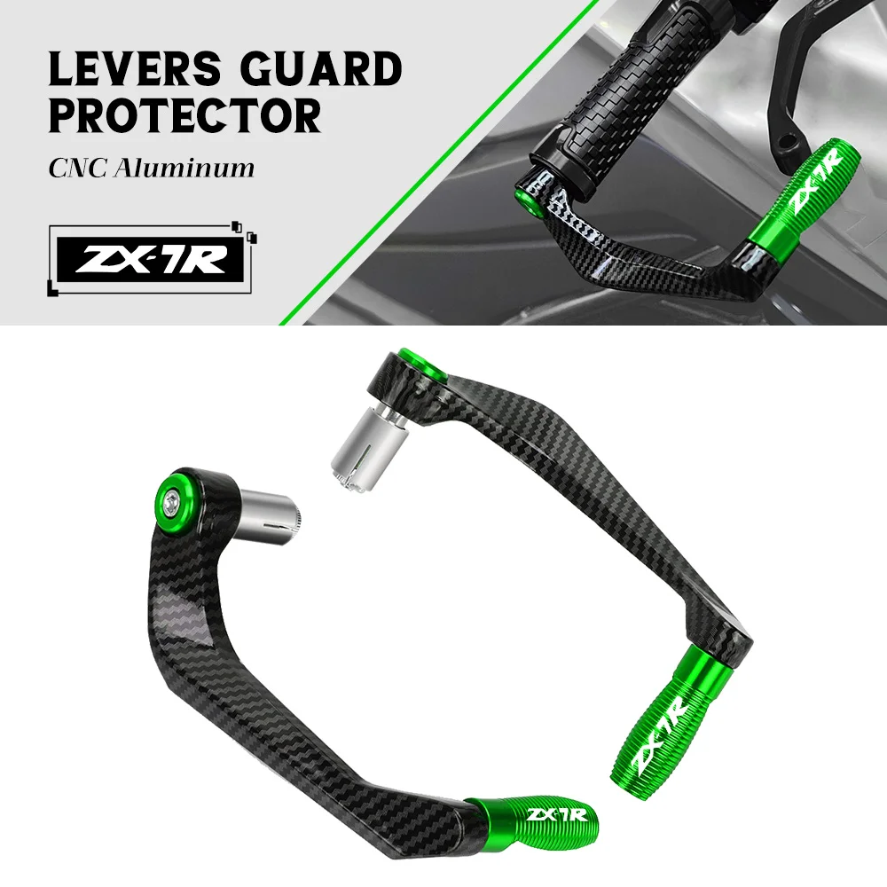 

Motorcycle Accessories Handle bar Grips End Brake Clutch Levers Protection Guard For Kawasaki Ninja ZX-7R ZX7R ZX7RR 1989-2003