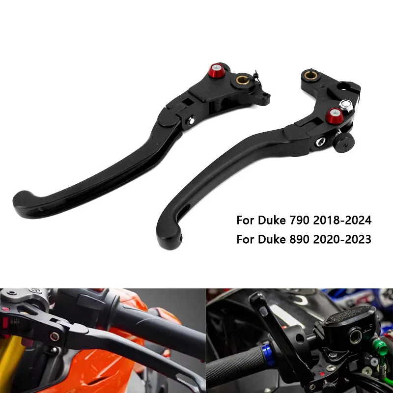 

Motorcycle magnesium aluminum Accessories Folding Handle Lever Brake Clutch Lever For Duke 790 2018-2024 Duke 890 2020-2023