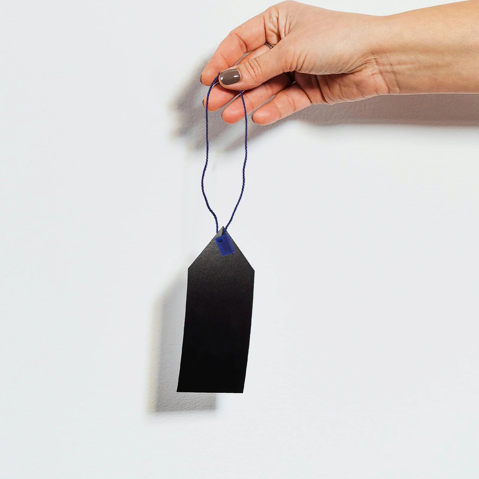 

1 Bag Plastic Square Buckle Garment String Durable Universal Tag Rope for Clothes Tags Labeling Swing Tickets Loop String