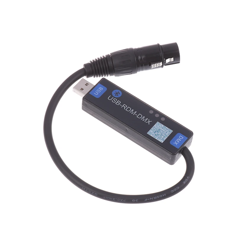 USB-RMD-DMX Mobile App DMX Dialer Stage Light Wireless Bluetooth DMX Controller Tool Only Supports Android Devices