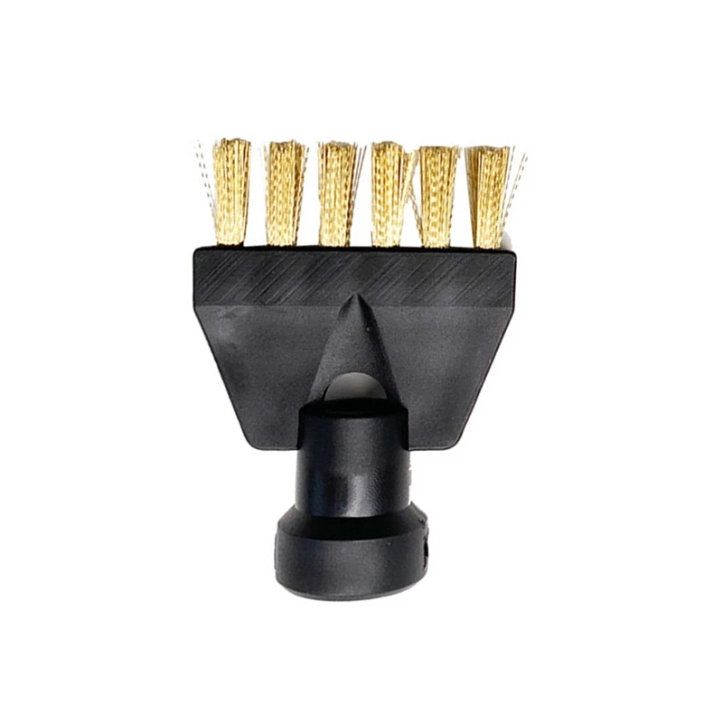 For SC1 SC2 SC3 SC4 Flat Copper Brush Cleaning Brush for Steam Cleaner Attachment Adapter Home Cleaning Nozzle-ABVM